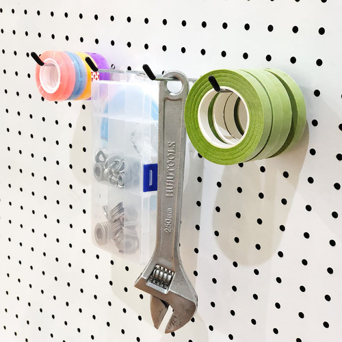 Ganchos Para Tablero Panel Perforado De 25pcs