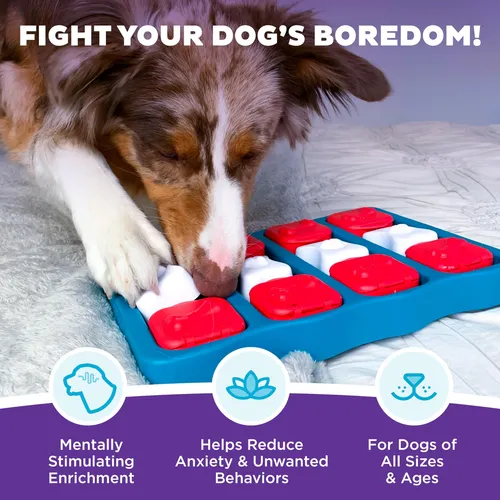 Juguete Rompecabezas Para Perros Outward Hound Ladrillo Azul