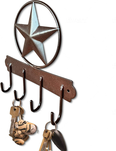 Llavero Rustico De Texas Country Western  Para Decoracion 