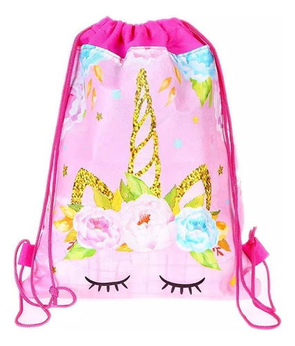 Bolso Tipo Morral Diseño Unicornio 