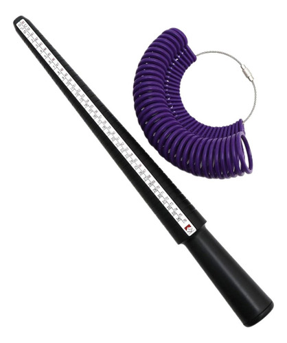 Juego De Varillas De Anillo De Calibre Medidor De Plástico,