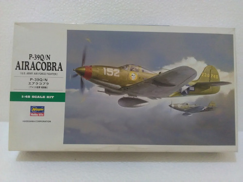 Maqueta Modelismo Estatico Avion Hasegawa P-39q/n Airacobra