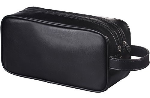 Bolso Viajero Ecocuero Organizador Travel Toiletry Bags Mens