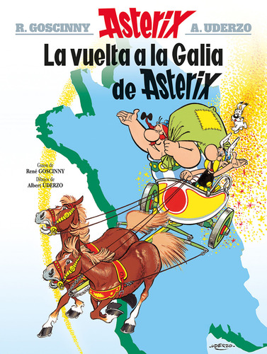 La vuelta a la Galia de Asterix, de Goscinny, René. Editorial HACHETTE LIVRE, tapa blanda en español, 2018