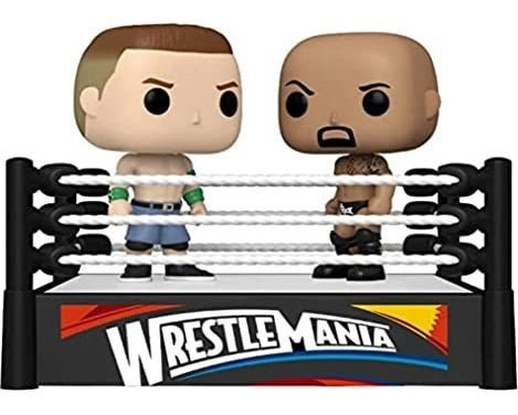 ¡funko Pop!momento: Wwe - Cena Vs Rock 8wrx5