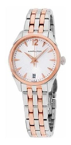 Hamilton Jazzmaster Silver Dial Reloj De Pulsera De Cuarzo