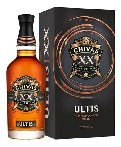 Whisky Chivas Regal Ultis Xx 20 Anos 750ml - Importado