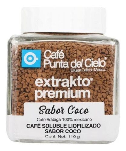 Café Liofilizado Punta Del Cielo Coco 110g