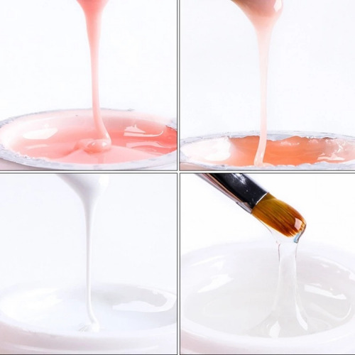 Kit Gel De Construcción Profesional Para Uñas Manicura 4pz