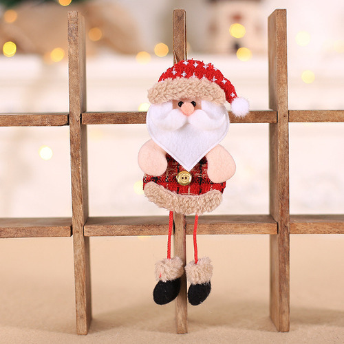 6 Colgante Decorativo For El Árbol Navidad Muñecas Pequeñas