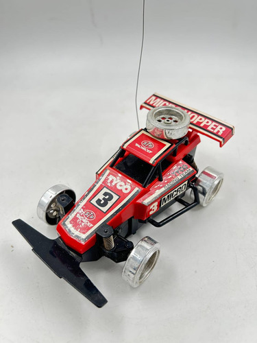 Tyco Micro Hopper Carro Control Remoto Vintage Rojo Carro De Carreras (Usado)