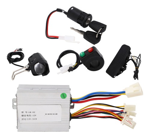 Kit De Controlador Cepillado Para Bicicleta Eléctrica, 12 V,