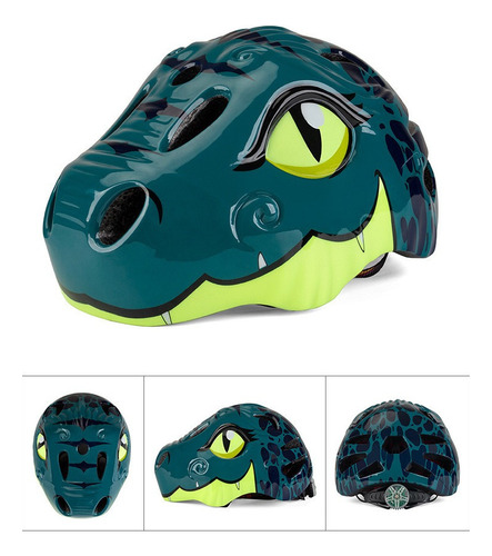 Batfox Casco Ciclismo Carretera Niño Bicicleta Casco Dinosau