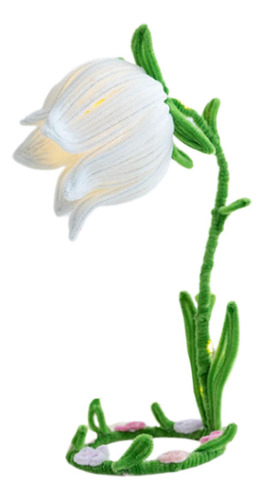 Lámpara De Noche Con Flores Diy, Adornos Hechos A Mano,