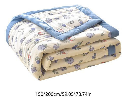 Manta De Edredón Fresca, De 1,5 M X 2 M, Cómoda Y Cómoda