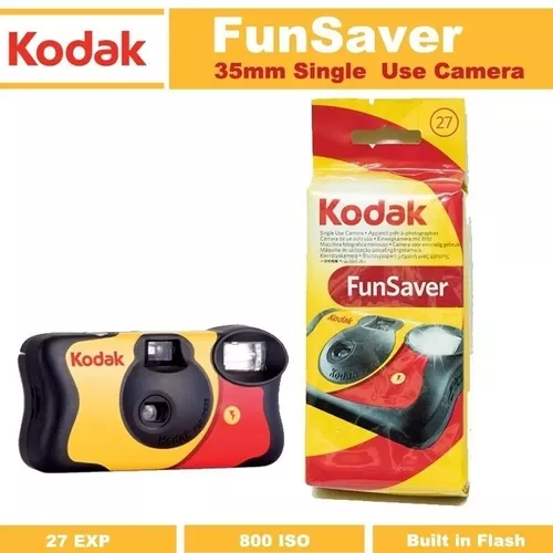 Kodak Flash 35 mm de cámara desechable de uso único (ISO-800)-27