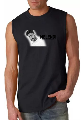 Musculosa Personalizada En Vinilo Melendi