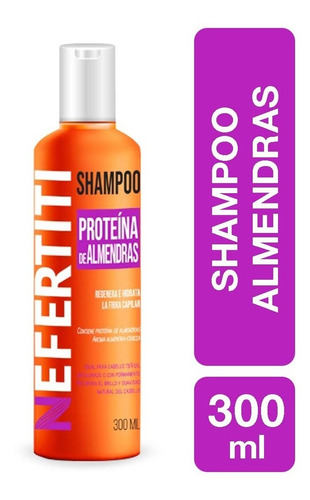 Shampoo Nefertiti Con Almendra Para Cabello Teñido 300ml