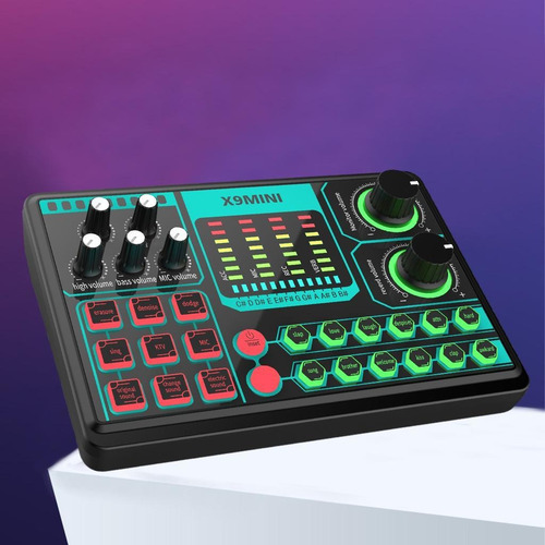 Imagen 7 de 12 de Consola De Mezclas, Dsp Mixer Sound Tarjeta De Sonido