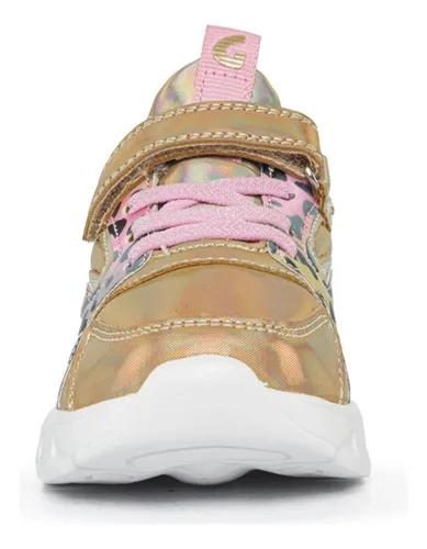 Tenis dorados para niña hotsell