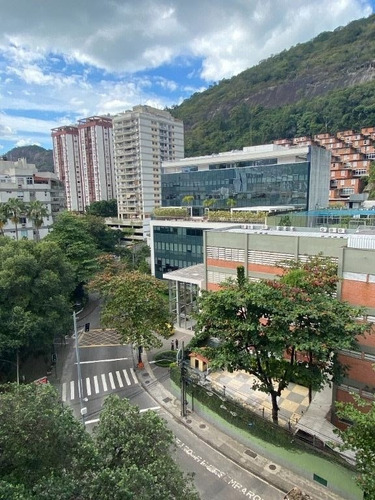 Imagem 8 de 25 de Apartamento Com Vista Aberta E Indevassada, Com 2 Quartos À Venda, 75 M² Por R$ 950.000 - Humaitá - Rio De Janeiro/rj - Ap1422