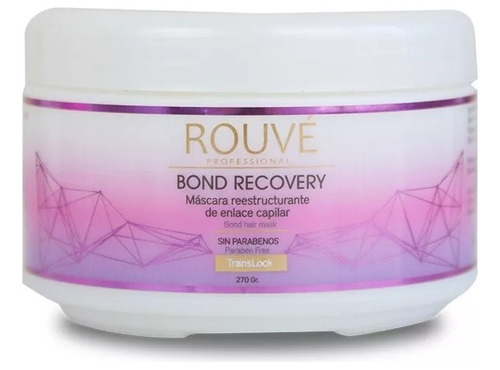 Máscara Reestructurante Bond Recovery Rouvé 270 Gr