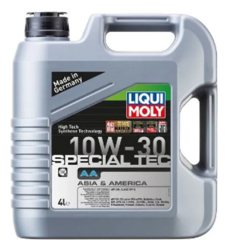 Aceite Liqui Moly Special Tec Aa Diesel 10w-30 4l