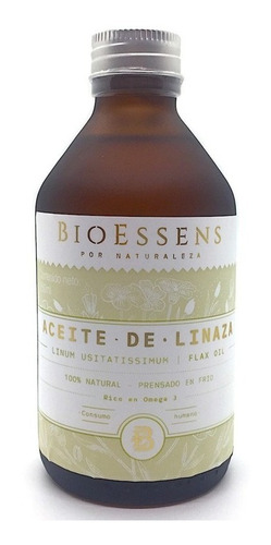 Aceite De Linaza X 250 Ml - Bioessens