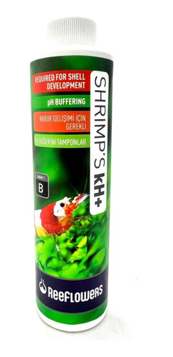 Shrimp's Kh+ B 250ml Reeflowers Minerais E Tamponador Ph