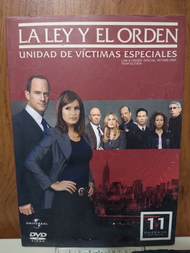 La Ley Y El Orden Uve Temporadas 8, 10, 11, 14 Dvd $ Cad Una (Usado)