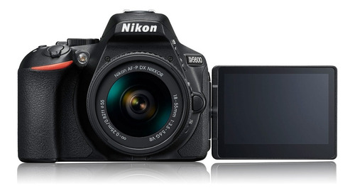 Camara Profecional Reflex Nikon D5600 Lente 18-55 Poco Uso 