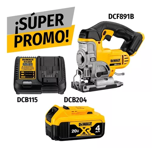 DEWALT Sierra Caladora Inalámbrica 20V MAX* DCS331B + DEWALT Kit