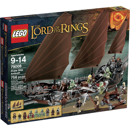 Lego, Emboscada Barco Pirata, El Señor De Los Anillos 79008