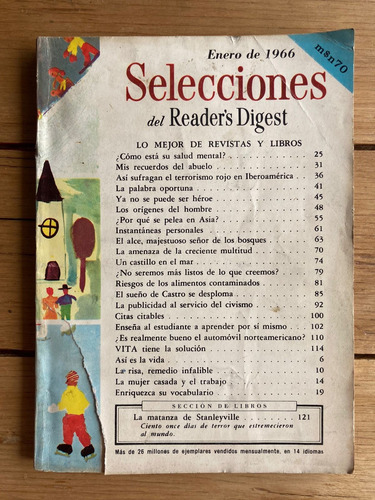 Selecciones Readers Digest Enero 66