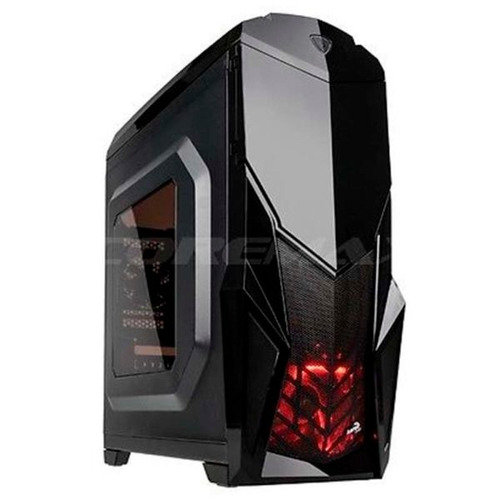 Case Gamer Aerocol Cruisestar C/fuente Real 500w Ventila Led