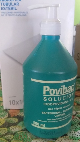 Pervinox Solución Iodopovidona Al 10% (12 Botellas D 500 Ml)