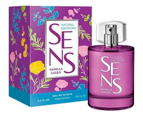 Sens Natural Emotions Vainilla Cassis Edt 100 Ml Para Mujer