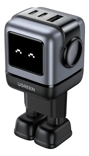 Os 10 Melhores Carregadores para Celular em 2026 Carregador Gan Usb-c Ugreen Nexode Rg 65w 3 Portas Cor Preto