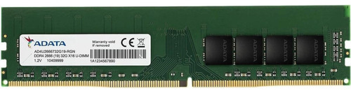 Memoria Dimm Adata, Ddr4 Pc4-25600 (3200mhz), 8gb.