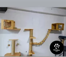 Comprar Casa Para Gatos Aéreas Tipo Repisas Con Rascadores