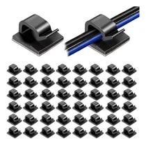 Comprar 50 Piezas Clips Organizador De Cables Autoadhesivo, Clips