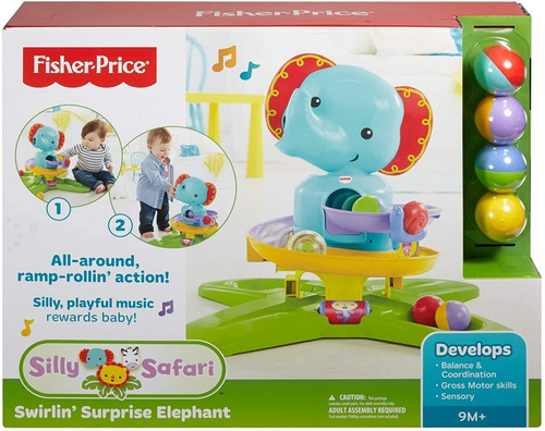 Imagem 2 de 4 de Fisher Price Estacao De Atividades Do Elefante Dgt87