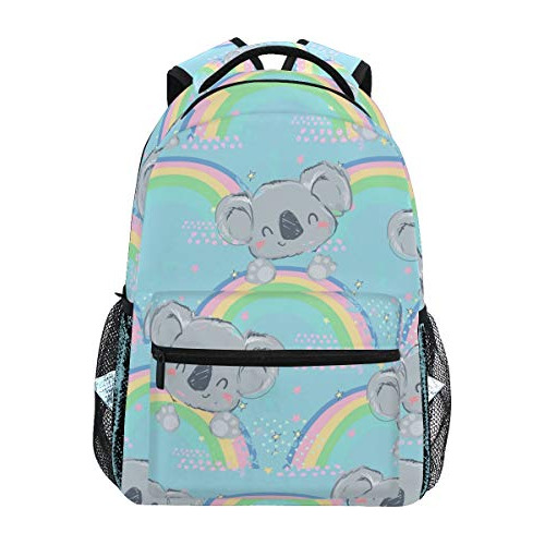 Koala Escuela Mochila Mochila Rainbow Bookbag Para Rg1g1