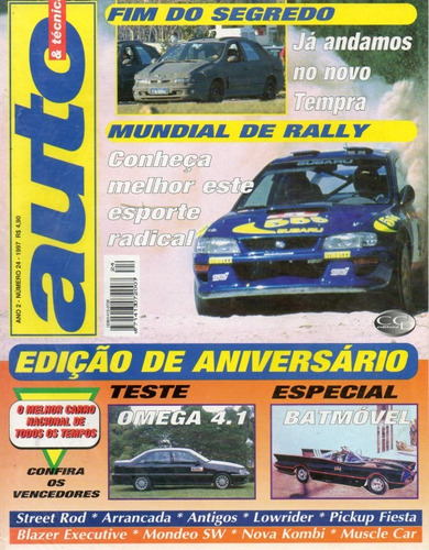 Auto & Técnica Nº24 Omega 4.1 Batmovel Mondeo Sw Lowrider