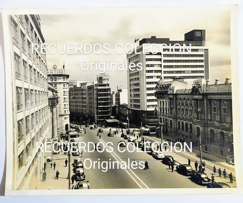 Foto Original De Época Bogotá Avenida Jiménez, 2