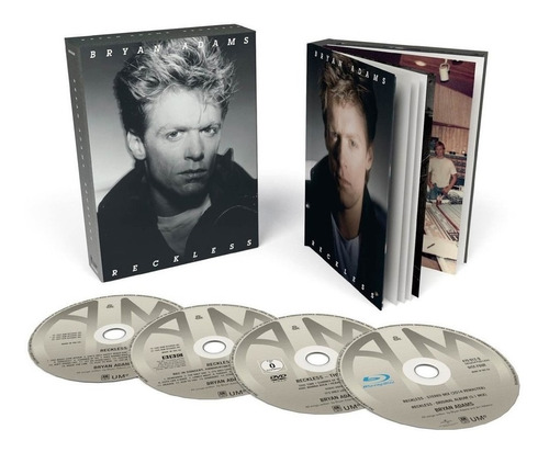 Bryan Adams - Reckless Super Boxset Blu Ray + Dvd + 2 Cds