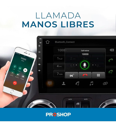 Estereo Doble Din Pantalla Tactil Stereo Camara Trasera Waze