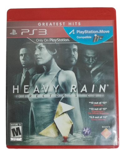 Heavy Rain Directors Cut Sony Playstation 3 Ps3 Original !!! (Reacondicionado)
