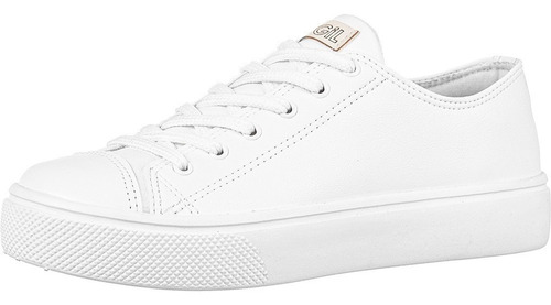 Tenis Feminino Branco Sneaker It Shoes Sapatênis Calce Fácil