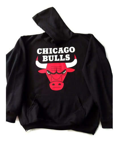 Sudadera Chicago Bulls Nba 100% Algodón